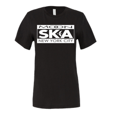 Load image into Gallery viewer, Moon Ska Logo Ladies Shirt - Black
