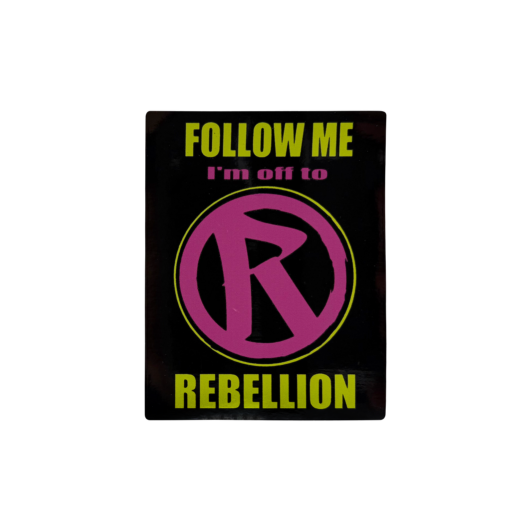 Rebellion Festival - Car Sticker