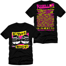 Load image into Gallery viewer, Rebellion Festival - Trams T-Shirt (Black)
