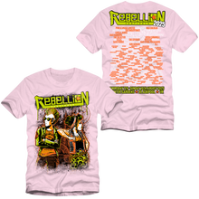 Load image into Gallery viewer, 2025 Rebellion Festival - Event T-Shirt (Pink)
