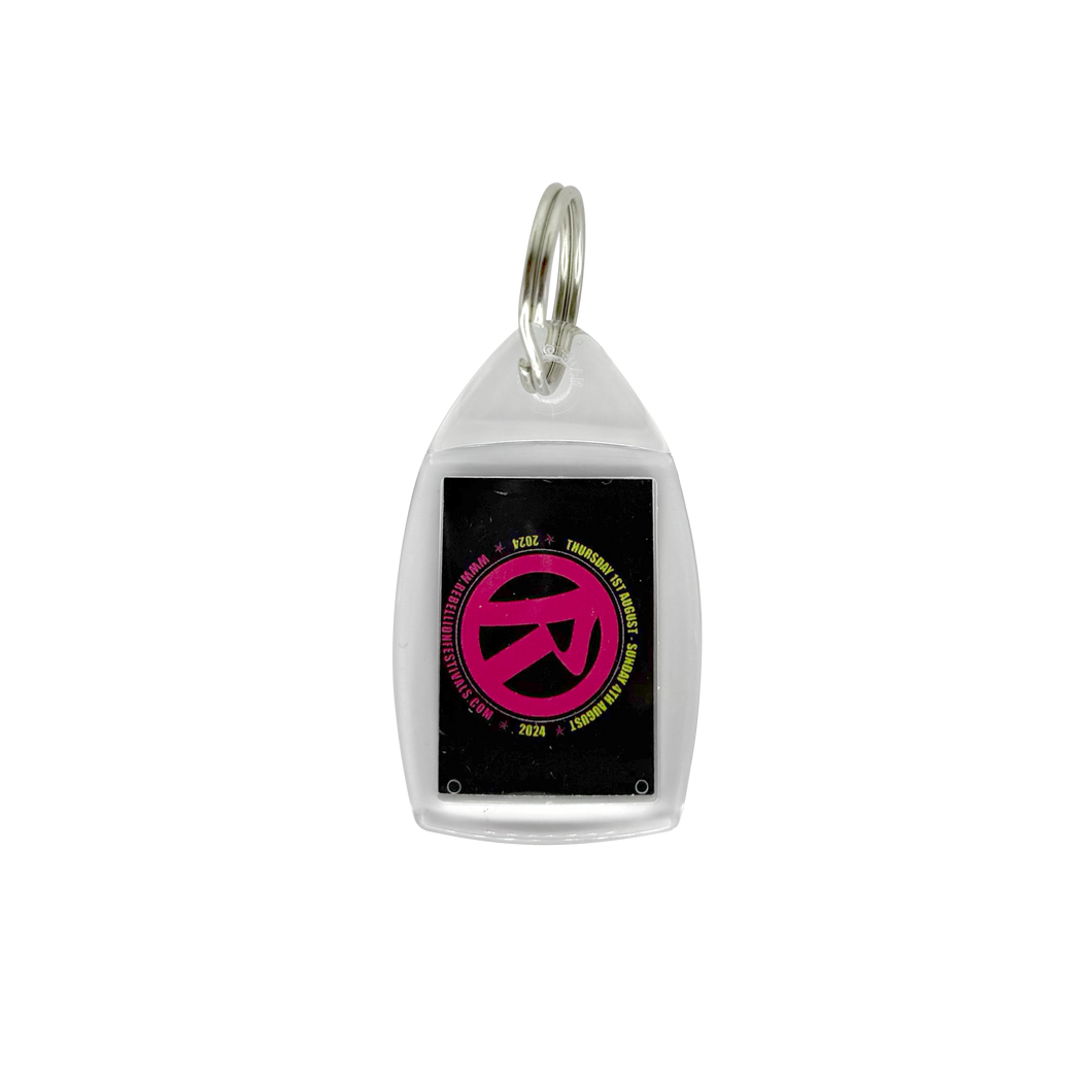 Rebellion Festival - 2024 R Keyring Acrylic