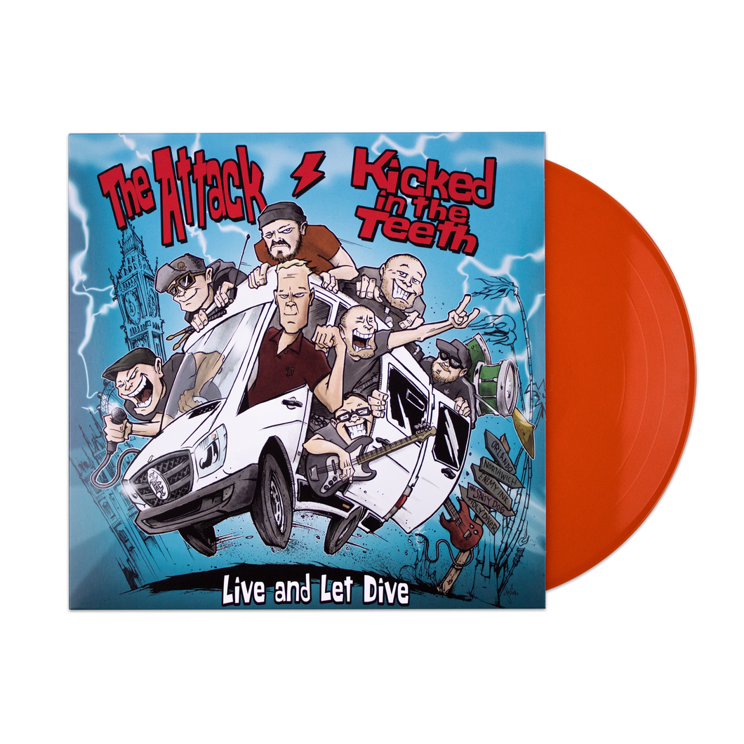 The Attack - Live and Let Dive LP Vinyl