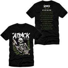 Load image into Gallery viewer, The Attack - Get Lost UK Tour T Black
