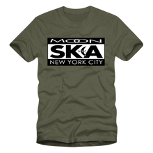 Load image into Gallery viewer, Moon Ska Logo Shirt - Military Green
